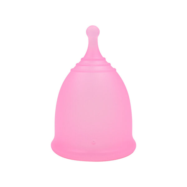 Reusable Menstrual Cup – 100% Medical-Grade Silicone (Large, Light Pink)