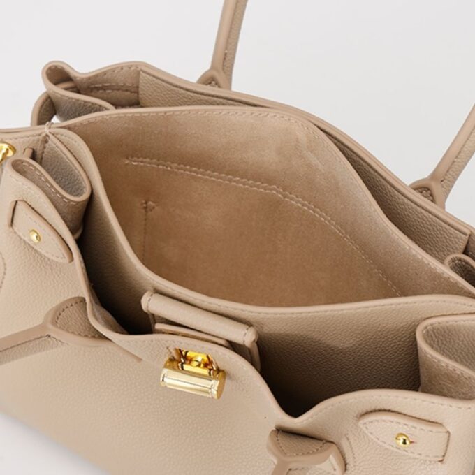 Luxury Trapeze Leather Handbag – Women’s Casual Shoulder & Crossbody Bag