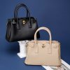 Women’s PU Leather Shoulder & Crossbody Bag – Luxury Casual Sling Handbag - Black