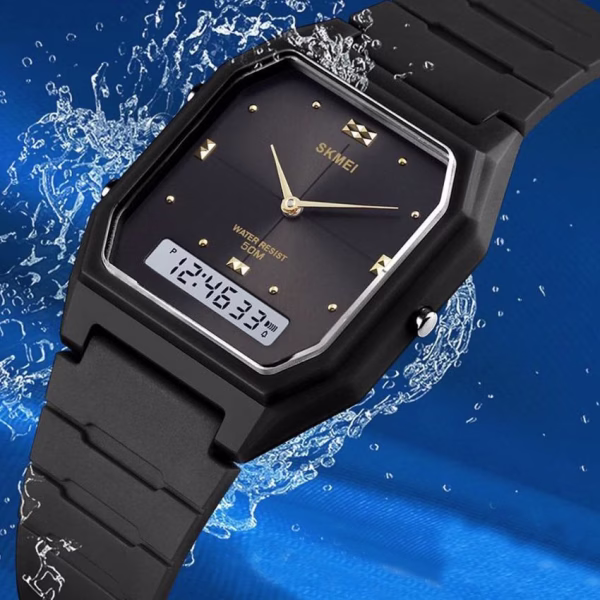 Casio AW-48HE-8AVDF Unisex Compact Ana-Digi Grey Dial Resin Watch