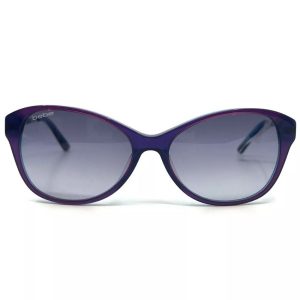 BEBE-BB7178-505 Women’s Shine Bright Plum Cat Eye Frames Sunglasses