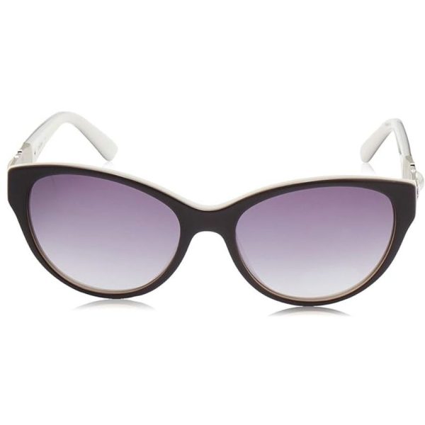 BEBE-BB7187-001 Women’s Jet Grey Gradient Non-Polarized Lenses Sunglasses