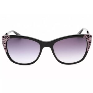 BEBE-BB7188-001 Women’s Jet Plastic Full Rim Frame Sunglasses