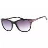BEBE-BB7188-001 Women’s Jet Plastic Full Rim Frame Sunglasses
