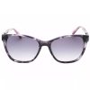 BEBE-BB7191-530 Women’s Plum Plastic Full Rim Rectangular Frame Sunglasses
