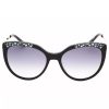 BEBE-BB7223-001 Women’s Jet Zylonite Full Rim Smoke Gradient Lens Sunglasses