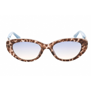 GUESS GU7849/S-92W Women’s Blue Pattern Brown Frame Sunglasses