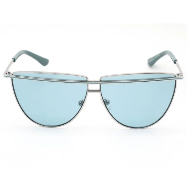 Guess GU7852-10V Women’s Shiny Light Nickletin Frame gradient Blue Sunglasses