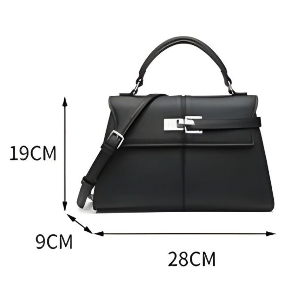 Minimalist All-Season Utility Shoulder PU Bag