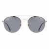 LEVIS-LV-1013-S-0J5G-IRf Levi’s LV-1013/S 0J5G IR Unisex Classic Black/Gold Square Frame Sunglasses