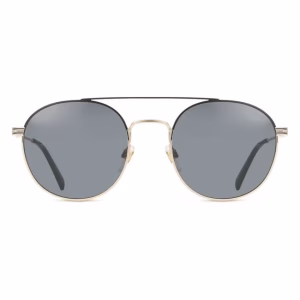 LEVIS-LV-1013-S-0J5G-IRf Levi’s LV-1013/S 0J5G IR Unisex Classic Black/Gold Square Frame Sunglasses