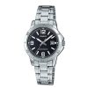 Casio LTP-V004D-1B2UDF Women’s Black Dial Silver Bracelet Small Watch