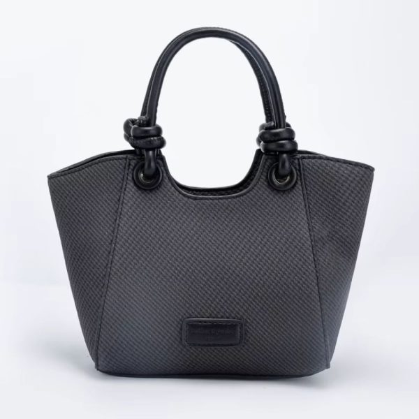 Women’s Black PU Leather Bucket Crossbody Shoulder Bag – Waterproof Casual Handbag Bag