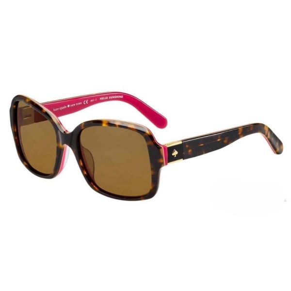 KATE SPADE Annora/P/S-0S0U-VW Women’s Havana Pink Frame Sunglasses