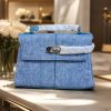 Minimalist All-Season Utility Shoulder PU Bag - Blue