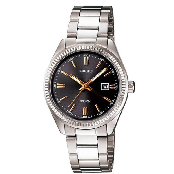 LTP-1302D-1A2VDF Casio Ladies LTP-1302D-1A2VDF Enticer Stainless Steel Medium Watch