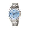 LTP-1314D-2AVDF (1) Casio LTP‑1314D‑2AVDF Women’s Classic Blue Dial Polished Steel Watch