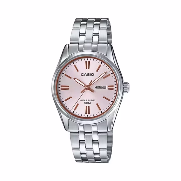 Casio LTP-1335D-4AVDF Women’s Pink Dial Classic Watch