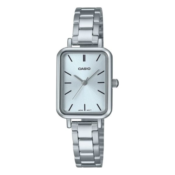 xr:d:DAFQ-yHIEcE:18,j:39983365058,t:22110413 Casio General LTP-V009D-2EUDF Women Silver Stainless Steel Band Watch