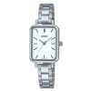 Casio LTP-V009D-7EUDF Women’s Rectangular Silver Stainless Steel Watch